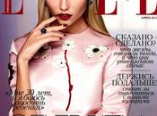 Cover: Vika Falileeva Tallgard Elle Russia April 2013