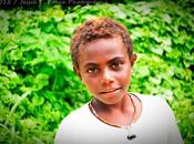 Faces Bougainville: Pair Bright Eyes Green Foliage