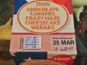 REVIEW! Tesco Chocolate Caramel Crazy Maze Cheesecake Wedges