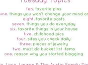 Tuesday Topics: Eight Favorite Posts