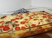 Frittata with Proscuitto, Mushrooms, Mozzarella, Rosemary