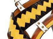 Shoe Blonde Ambition Renata Dijon Strappy Studded Sandal