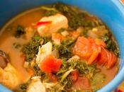 Secret Recipe Club Chicken Kale Soup