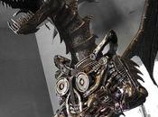 10-feet Tall Steampunk Dragon Looks Badass