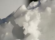 Dream Weird Spongy Landscape Snow Scene