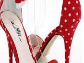 Shoe AmiClubWear Polka Bowtie Heels