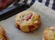 Strawberry Cream Biscuits