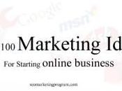 Marketing Ideas Starting Online Business