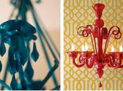 Easy DIY: Painted Chandeliers