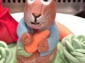 Peter Rabbit Inspired Babyshower Celebration Cake