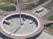 Floating Bicycle Roundabout Opens Netherlands