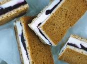 Lemon Cream Sandwiches with Blueberry Swirl