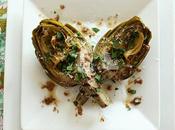 Grilled Artichoke Quarters with Anchovy Garlic Drizzle Picnic Potluck