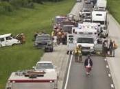 Five Killed Injured I-70 Accident Near Vandalia, Illinois