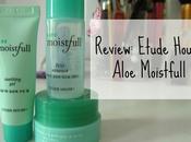Review: Etude House Aloe Moistfull (essence, Soothing Creme, Gel)
