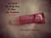 QUICK REVIEW, SWATCHES: Body Shop Lily Cole Shine Treatment Gloss Wild.