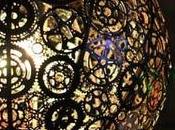 Chandeliers Made from Recycled Bike Parts