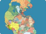 What Pangea Looks Like Mapped With Modern Political Borders