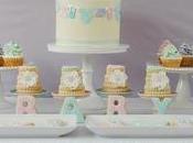 Sweet Pastel Themed Baby Shower Style Table