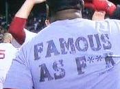 Don't Intentionally Walk Someone Front Wearing "Famous F**K" Shirt