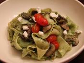 Summer Pesto Pasta with Goat Cheese