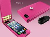 Ladies Only: Pink Piel Frama Flip Case iPhone