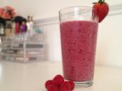 Delicious June Berry Banana Smoothie
