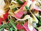 Spinach Fettuccini Pasta Recipe: Summer Bowl