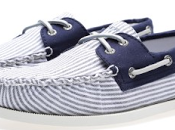Navy White Summer's Delight: Sperry Topsider Authentic Original Oxford Cloth