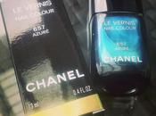 Chanel Azure Vernis Nail Colour Review, NOTD