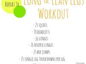Long Lean Legs Workout