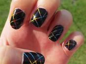 Neon Geometric Nails