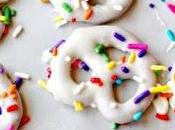 Vanilla Coated Pretzles with Sprinkles Pinterest Story