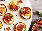 Mini Cornmeal Cakes with Heirloom Tomato Relish