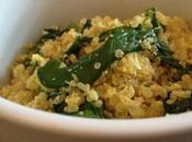 Fast Food: Spinach Garlic Quinoa