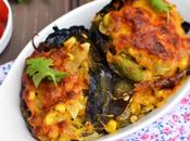 Baked Vegetarian Chili Rellenos (Low Fat)