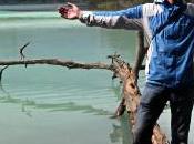 Visiting Sulphur Lakes Dieng