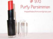 Lipstick Day: Wild MegaLast Purty Persimmon