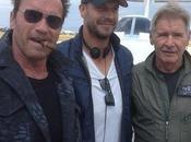 Harrison Ford Schwarzenegger Spotted Expendables