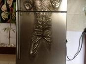 Solo Spotted Frozen Carbonite Fridge