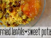 Recipe: Curried Lentils with Sweet Potato Quinoa