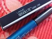 Lakme Absolute Royal Collection Shine Line Eyeliner Teal Review, EOTD