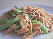 Recipe: Chinese Chicken Noodles with Sugar Snap Peas!