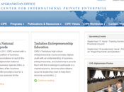 CIPE Launches Afghanistan Website