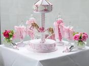 Pink Carousel Themed Christening Party Petit