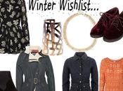 Winter Wishlist