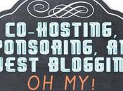 Co-hosting, Sponsoring, Guest Blogging;