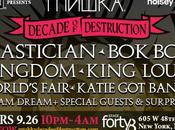 @MishkaNYC 10th Anniversary “Decade Destruction” Celebration Tonight!