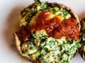 Meatless Monday Stuffed Portobellos