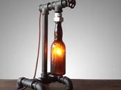 Industrial Bottle Lighting Table Lamp